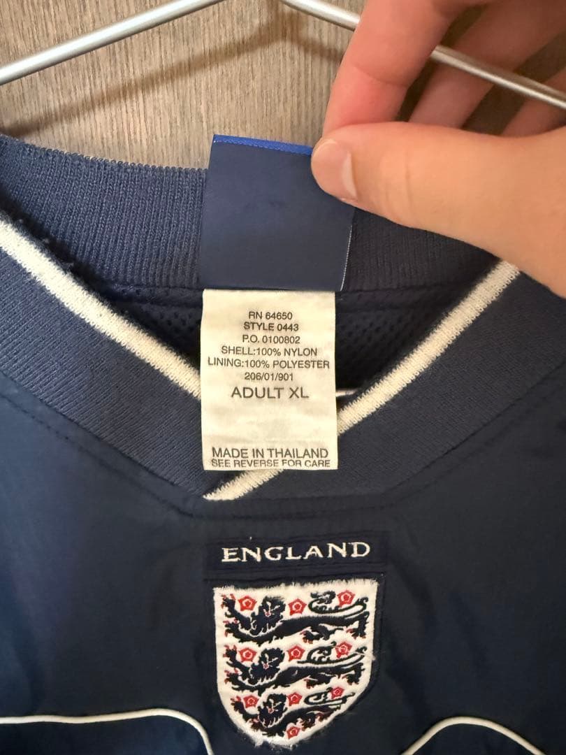 イングランド代表　トレーニングウェア
