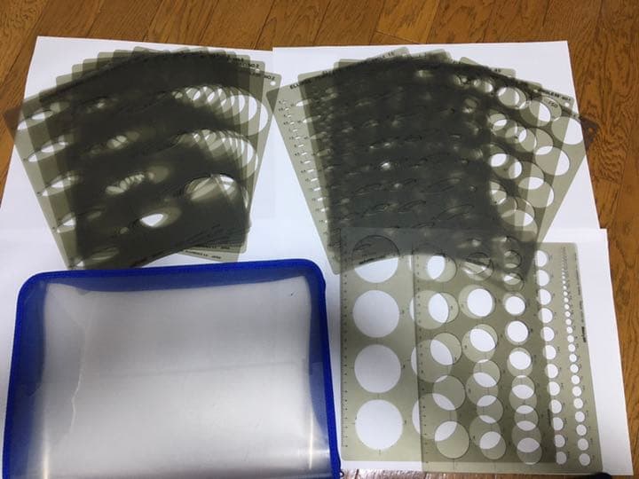 DRAPAS 楕円定規セット