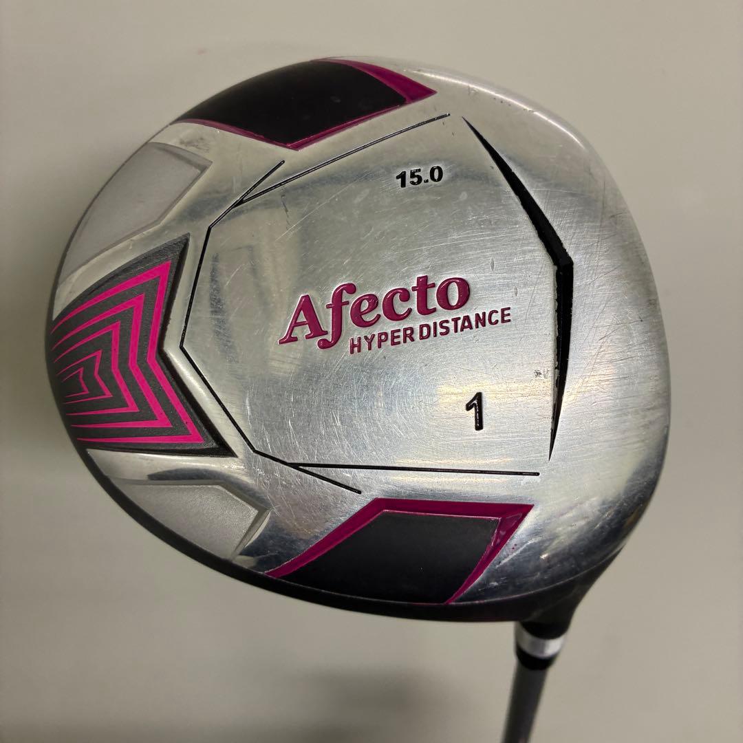 レディースゴルフクラブセット【FILA GOLF】【Afect】【初心者用】