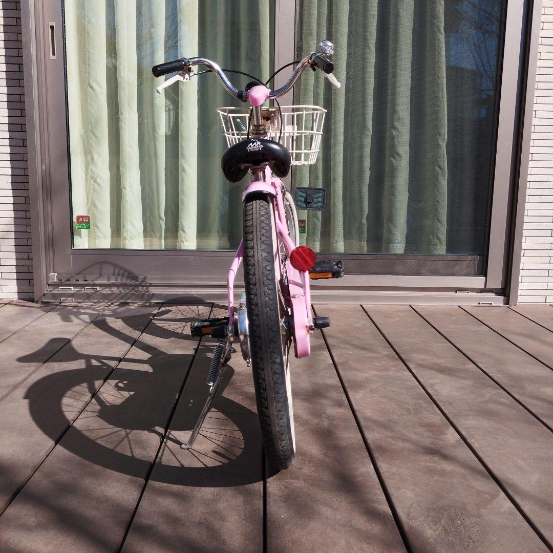 アサヒイノベーションファクトリー ピンク 18インチ 子供用 自転車