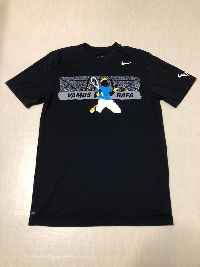 NIKE ナイキ ラファエル ナダル DRI FIT Tシャツ 黒 M