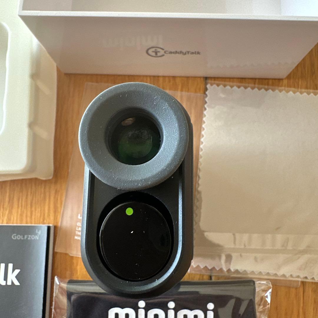 CaddyTalk minimi ゴルフ用レーザー距離計　極美品