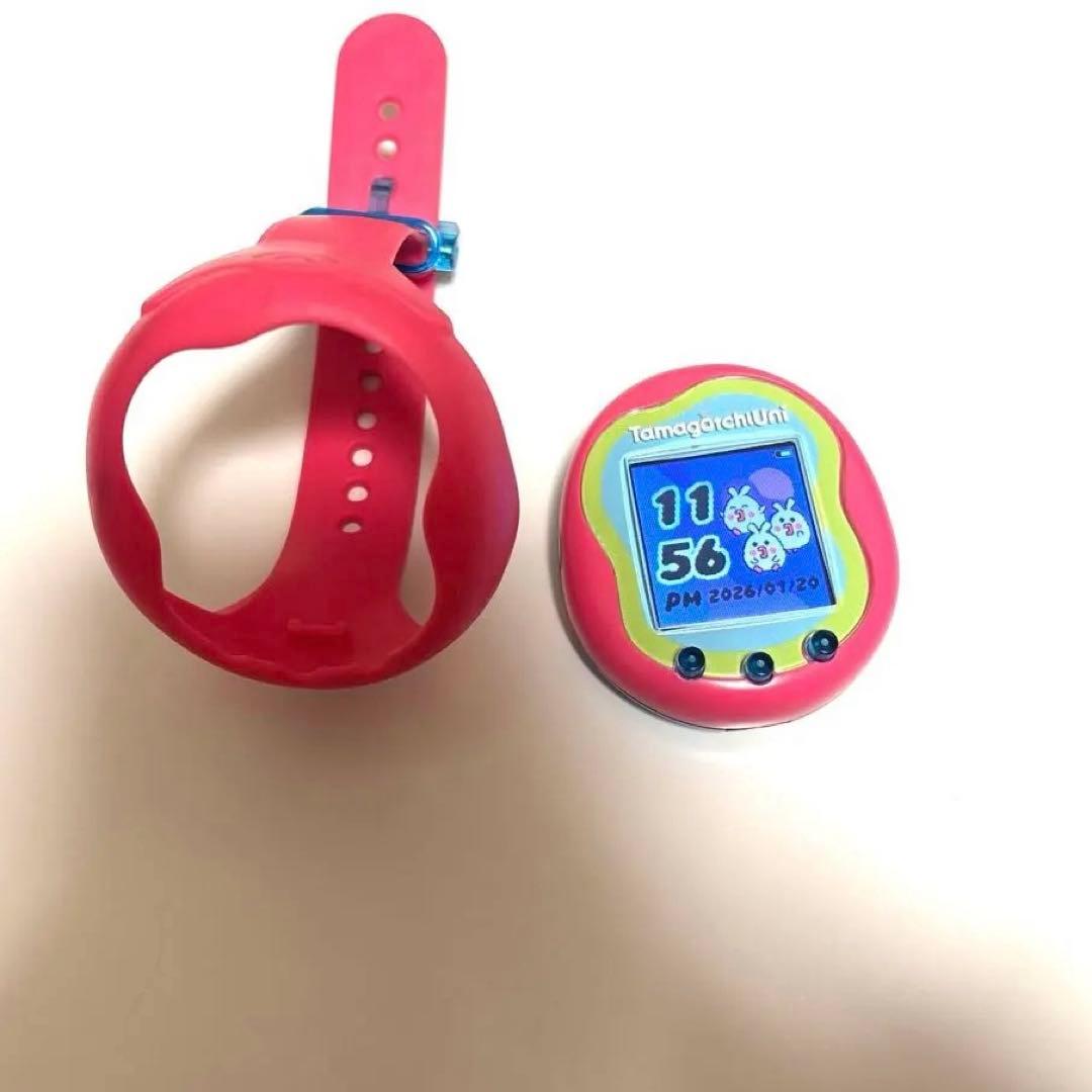 たまごっちユニ ピンク 本体とバンドのみ