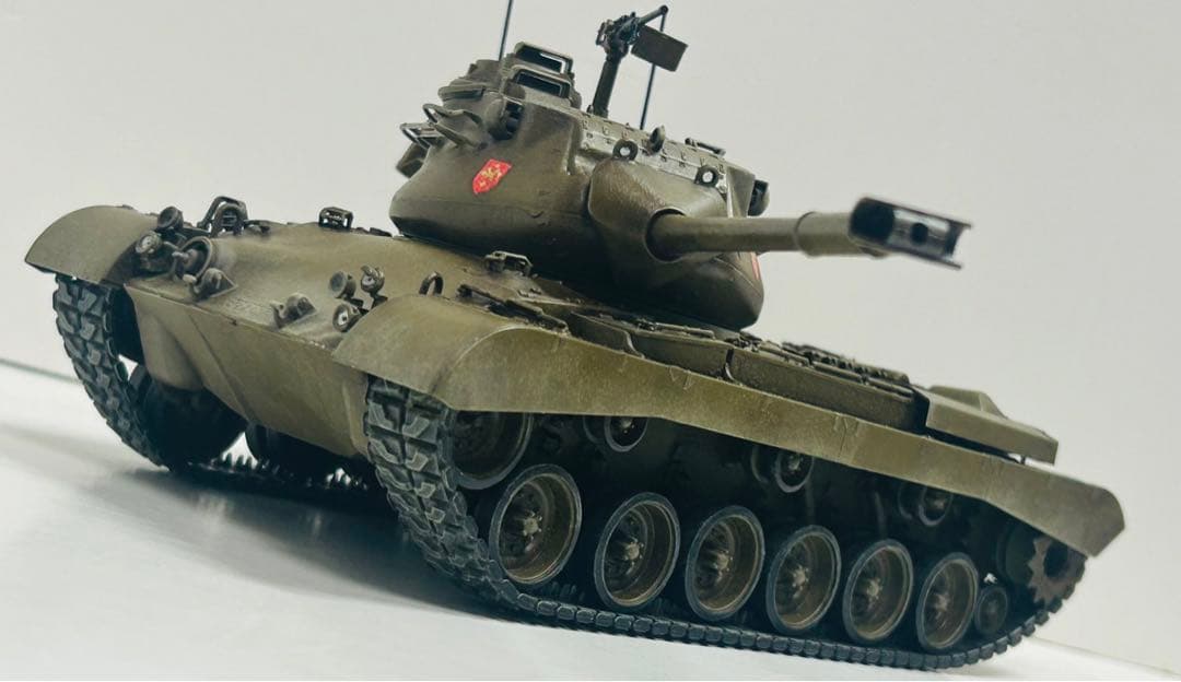 イタレリ　1/35 M47 完成品　戦車　模型　プラモデル　ポルトガル