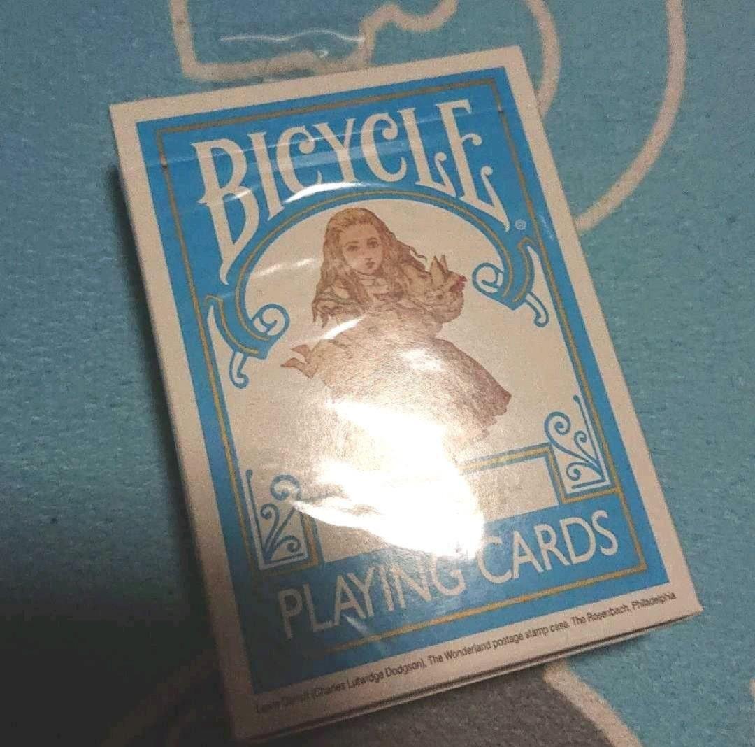 【匿名配送】アリス展限定 トランプ bicycle