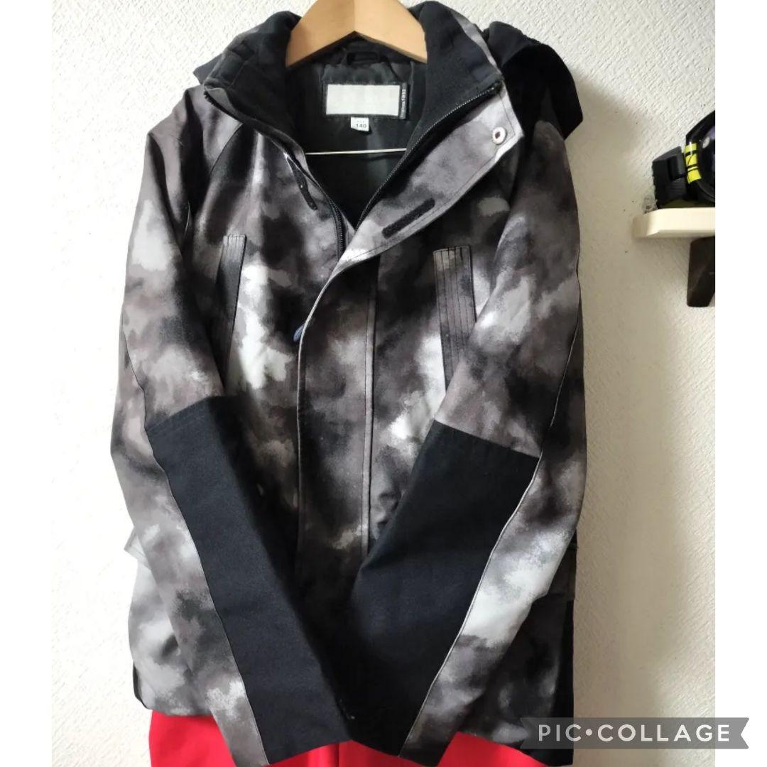 【美品】Phenix 140 カモフラスキーウェア 上下セット ジュニア 男の子