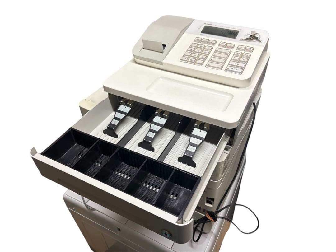 h*.様 CASIO カシオ 電子レジスター SR-G3-WE値下げ交渉可能