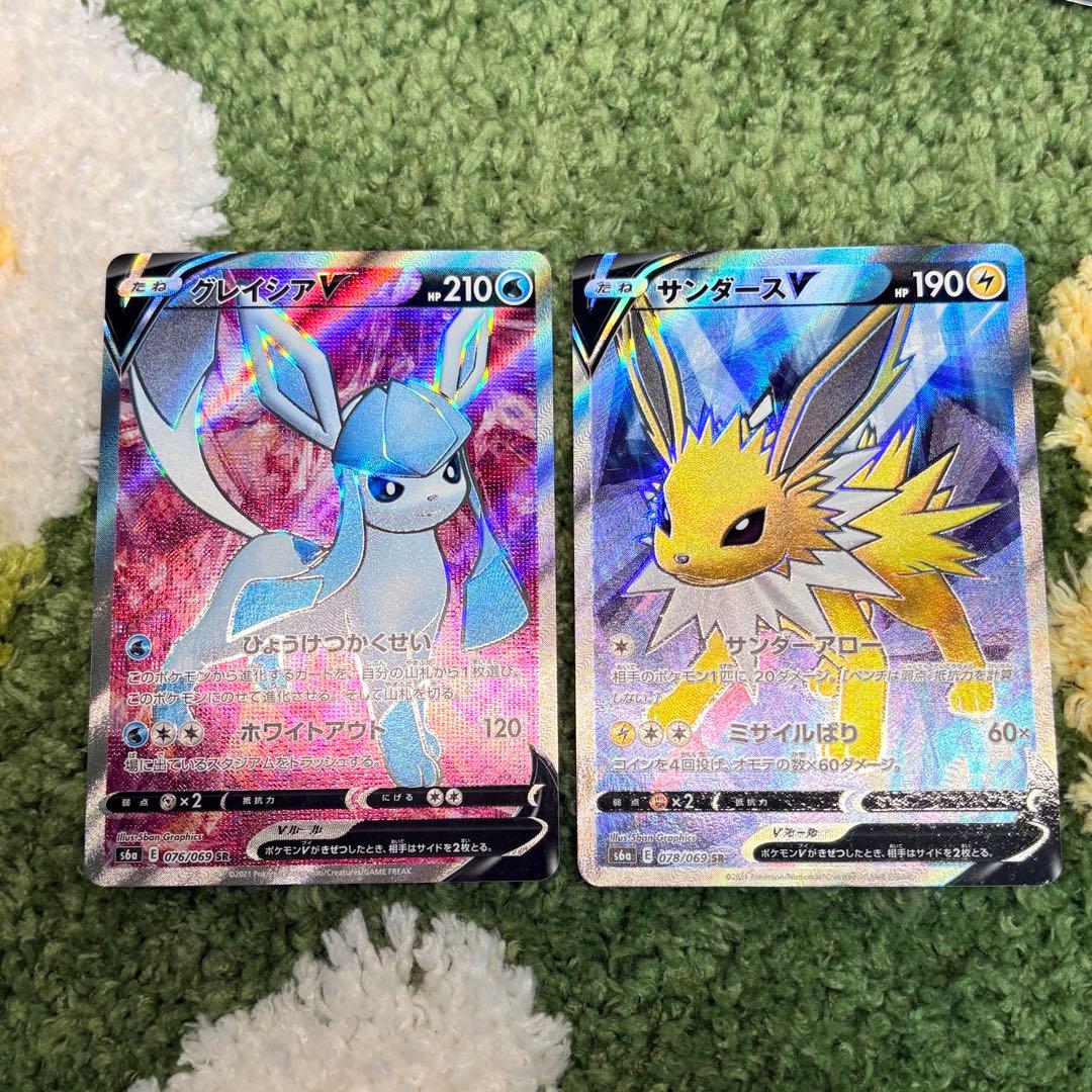 イーブイヒーローズ SR ブラッキー ニンフィア エーフィ