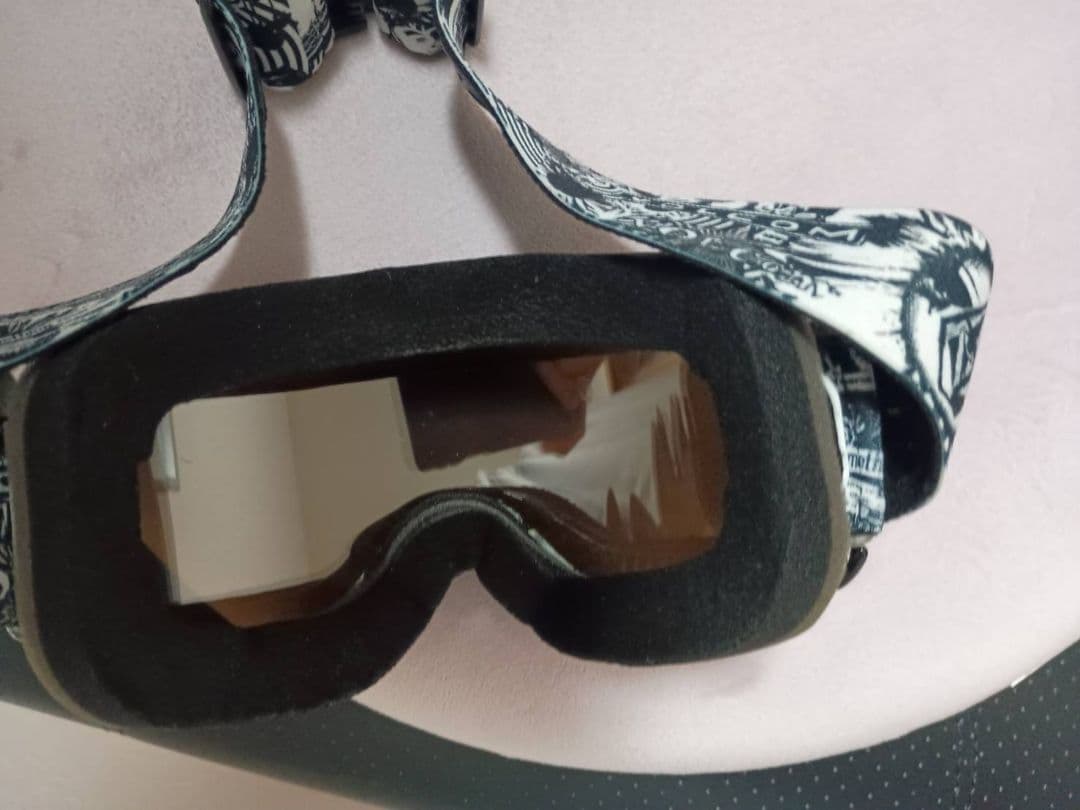 VOLCOM ODYSSEY ゴーグル OP ART/SILVER CHROME