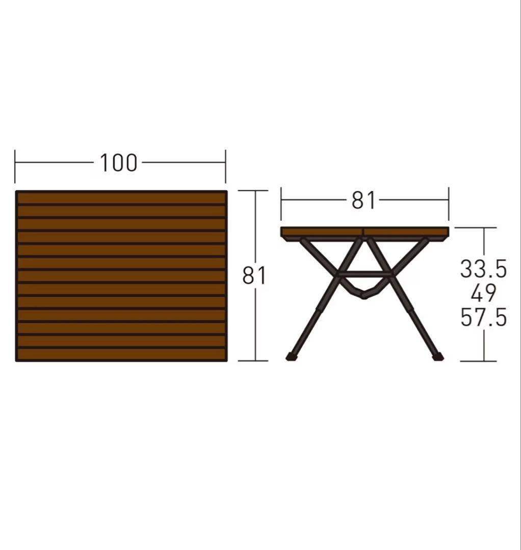 テーブル・チェア・ハンモック Ogawa 3High&Low Table Long II