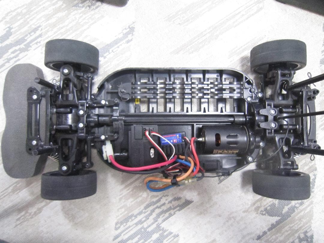 完全動作品 1/10 TT01 カスタム エッソ ウルトラフロー スープラ 送込