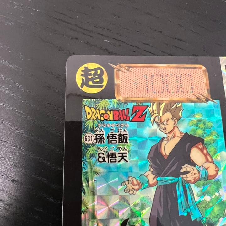 ドラゴンボールZ カードダス　631孫悟飯&悟天