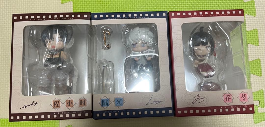 時光代理人　フィギュアセット　光影定格　トキ　ヒカル　リン　程小時　陸光　喬苓