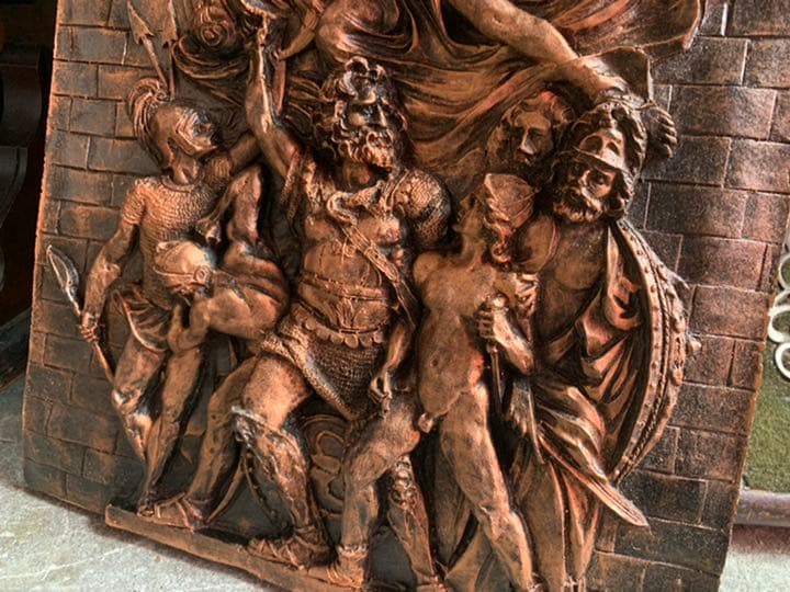 アンティーク  レトロ　調　壁掛け　飾り　額　インテリア　置物　絵画