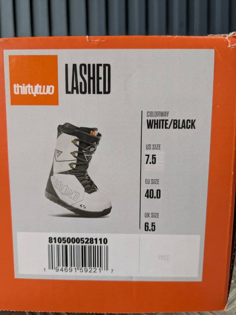 thirtytwo Lashed ブーツ ホワイト/ブラック ☆