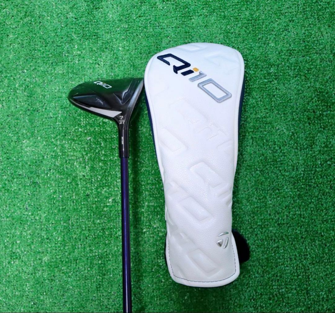美品　テーラーメイド Qi10 フェアウェイウッド 7W 純正シャフトS