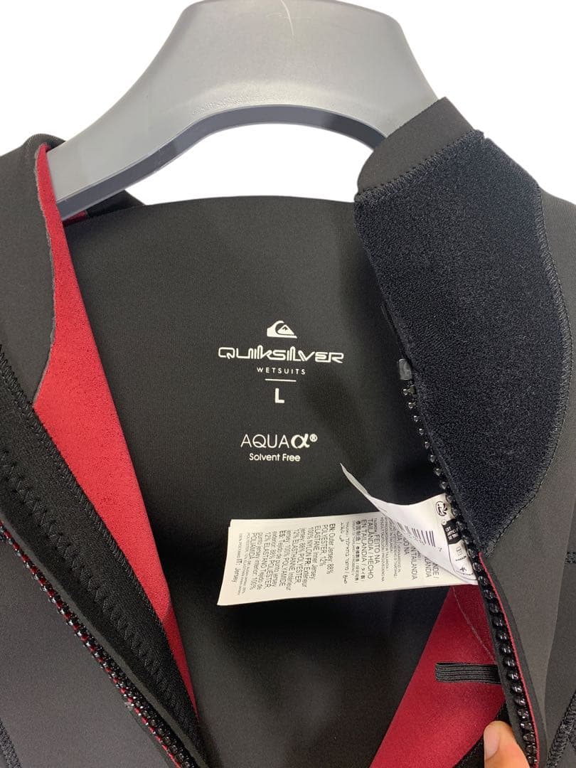 新品未使用！Quiksilver 4/3フルスーツ ブラック