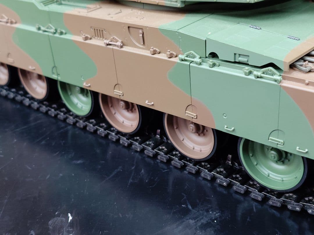 RC戦車 DeAgostini製完成品。