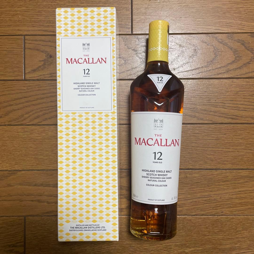 MACALLAN 12年 ハイランドシングルモルトウイスキー　新品未開封品