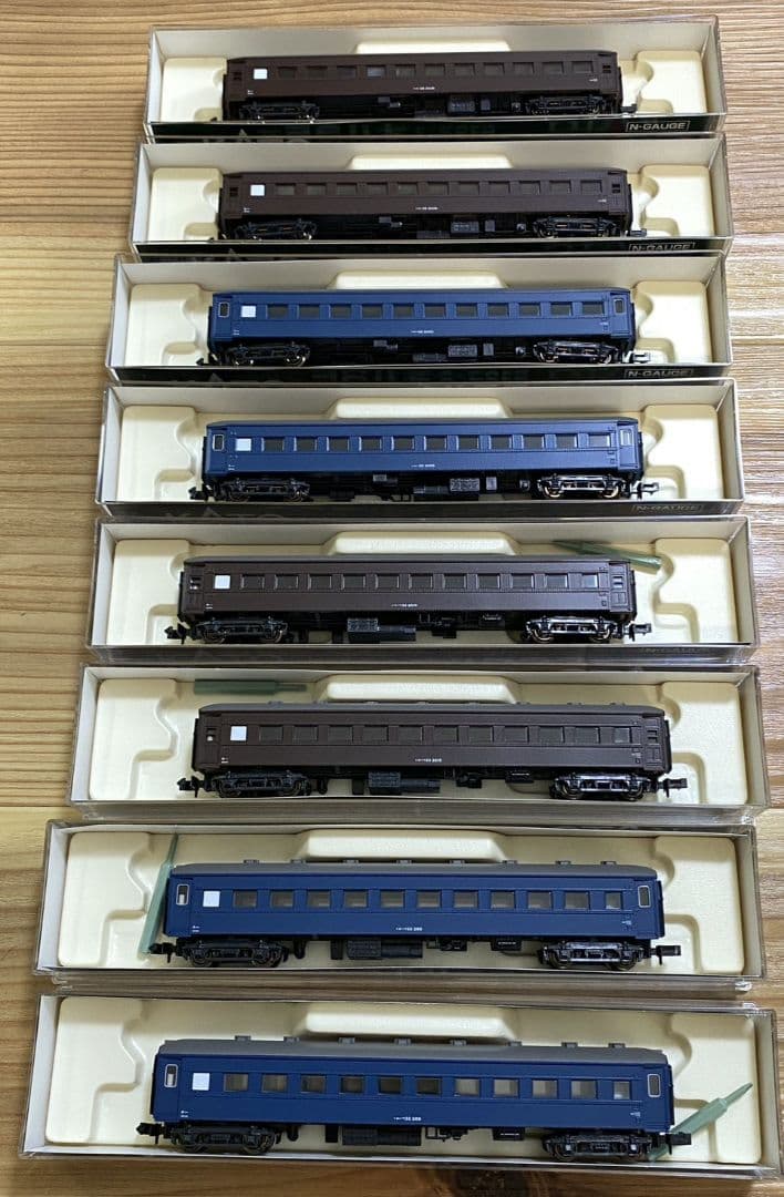 KATO 旧型客車オハ35系　単品8両セット