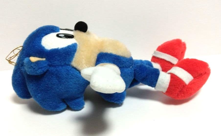 セガハイテクパーク景品　ソニック ぬいぐるみ SEGA レトロ 非売品 1994