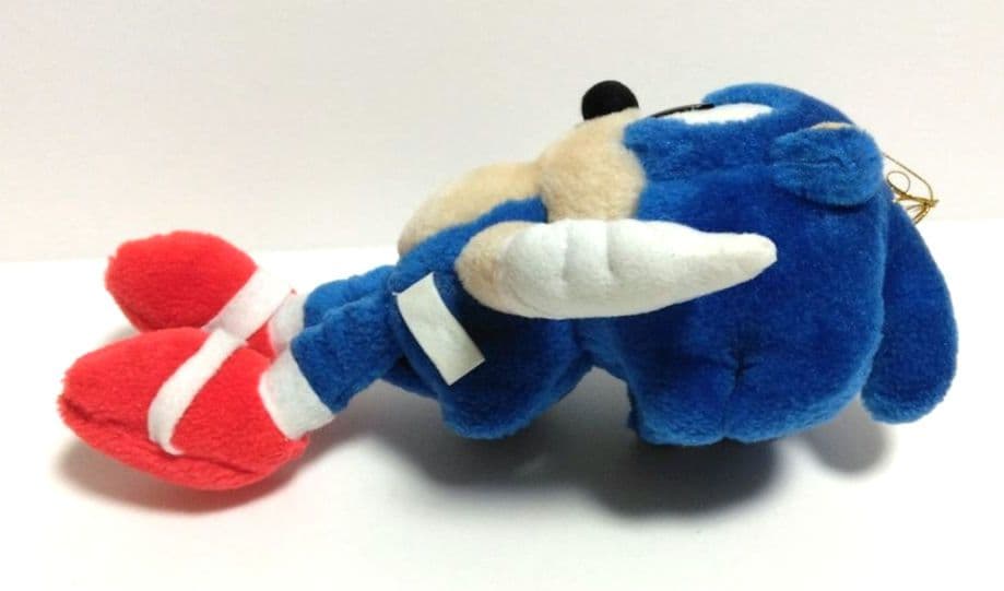 セガハイテクパーク景品　ソニック ぬいぐるみ SEGA レトロ 非売品 1994
