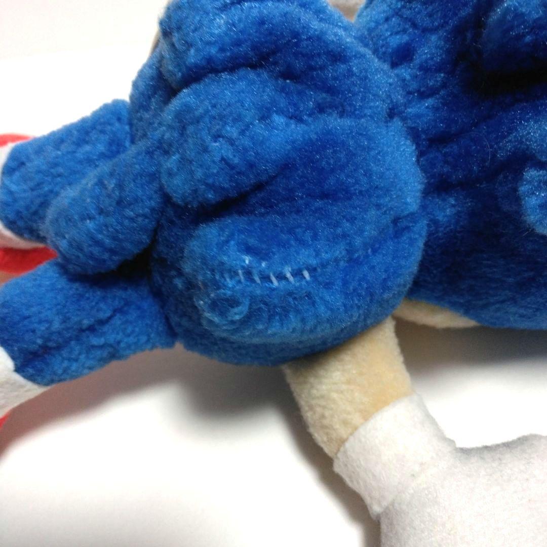 セガハイテクパーク景品　ソニック ぬいぐるみ SEGA レトロ 非売品 1994