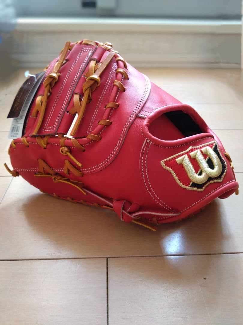 ☆Wilson ウィルソン WBW101126 硬式一塁手左投げ用 Eオレンジ