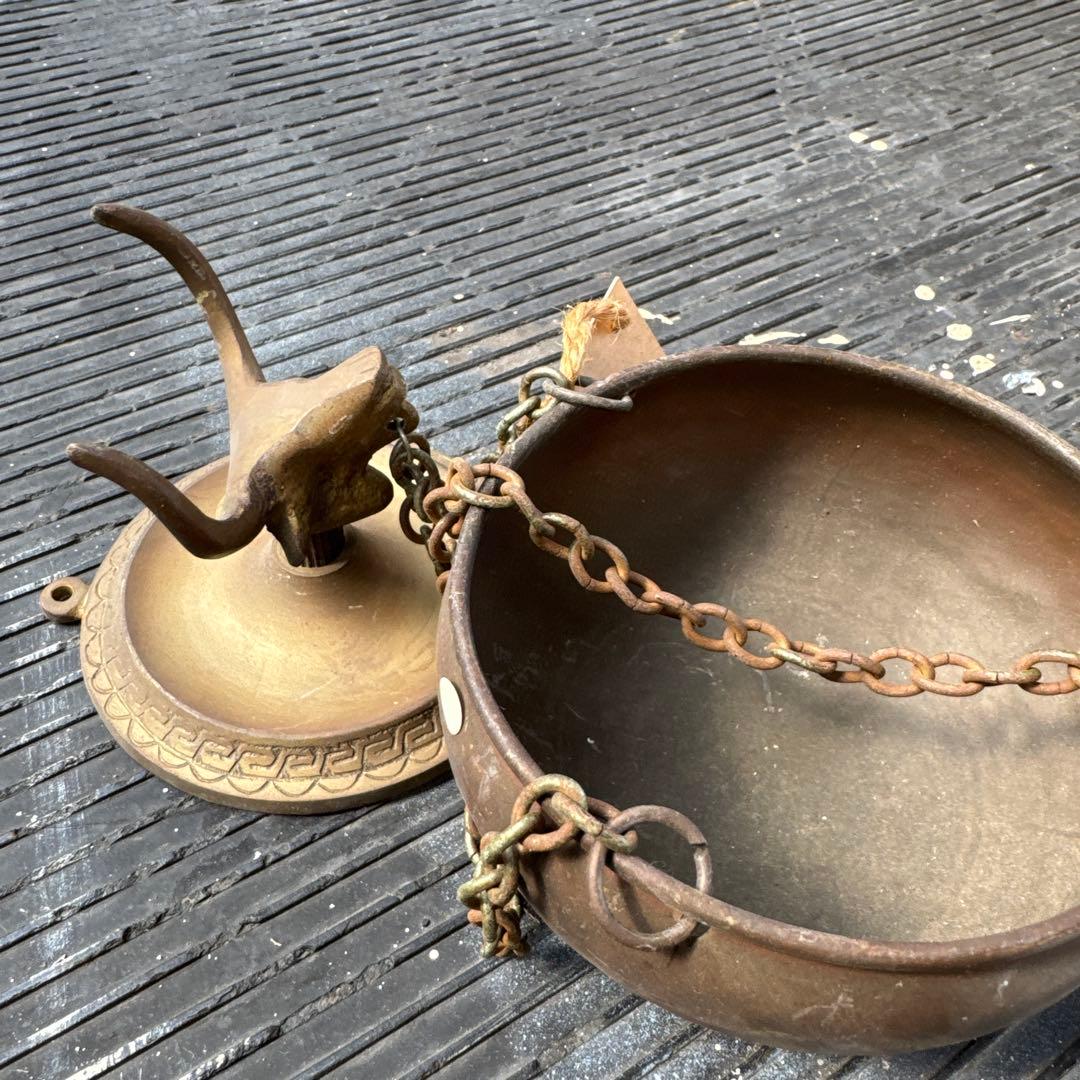 トルコアンティーク真鍮吊り下げボール