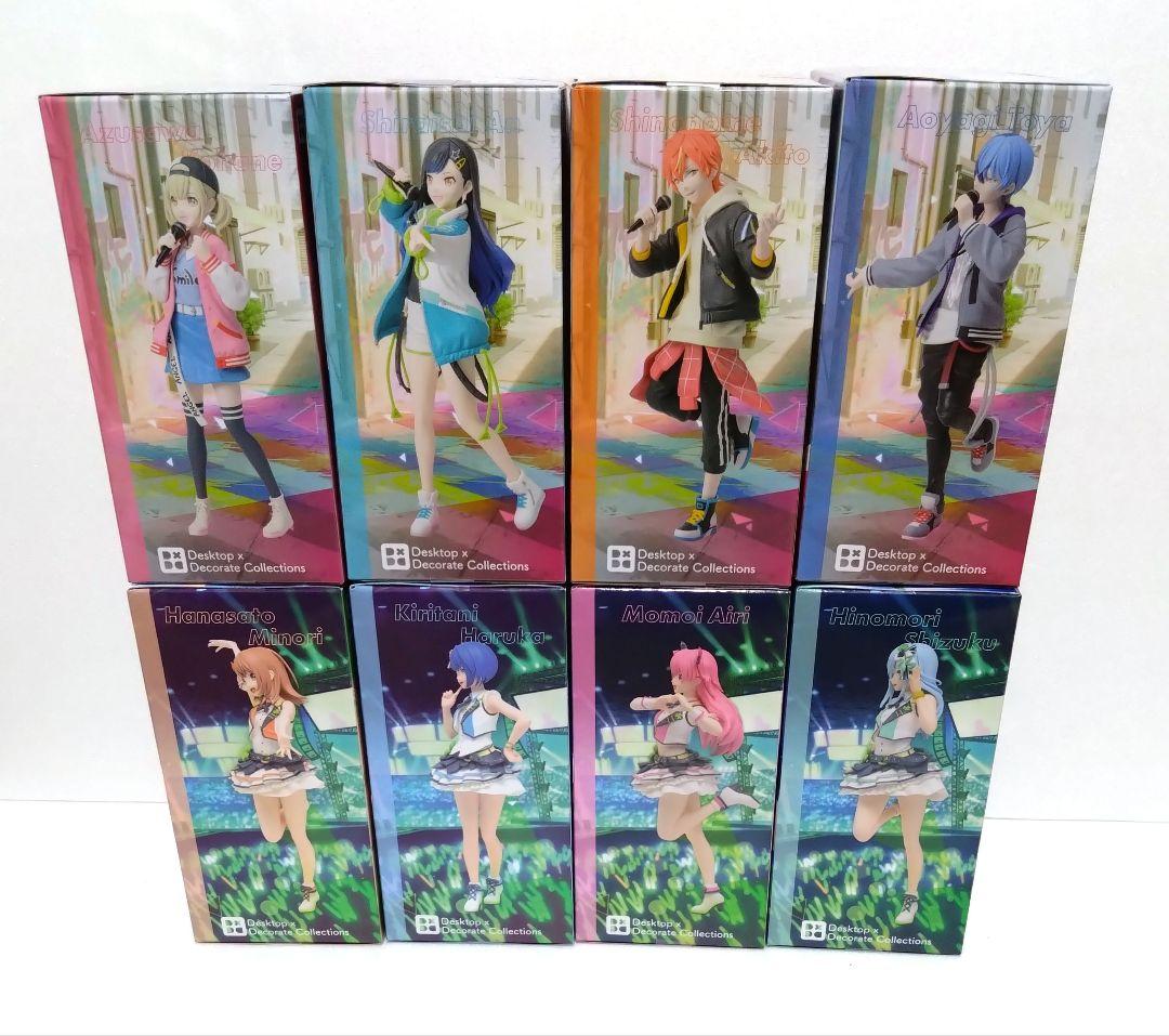 【ビビバス】【モアジャン(モモジャン)】フィギュア８種　＋バニティポーチ