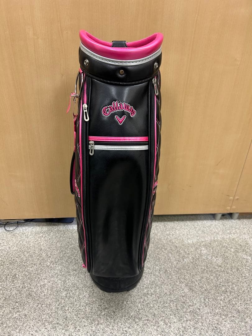 Callaway ゴルフバッグ・キャディバッグ 黒/ピンク