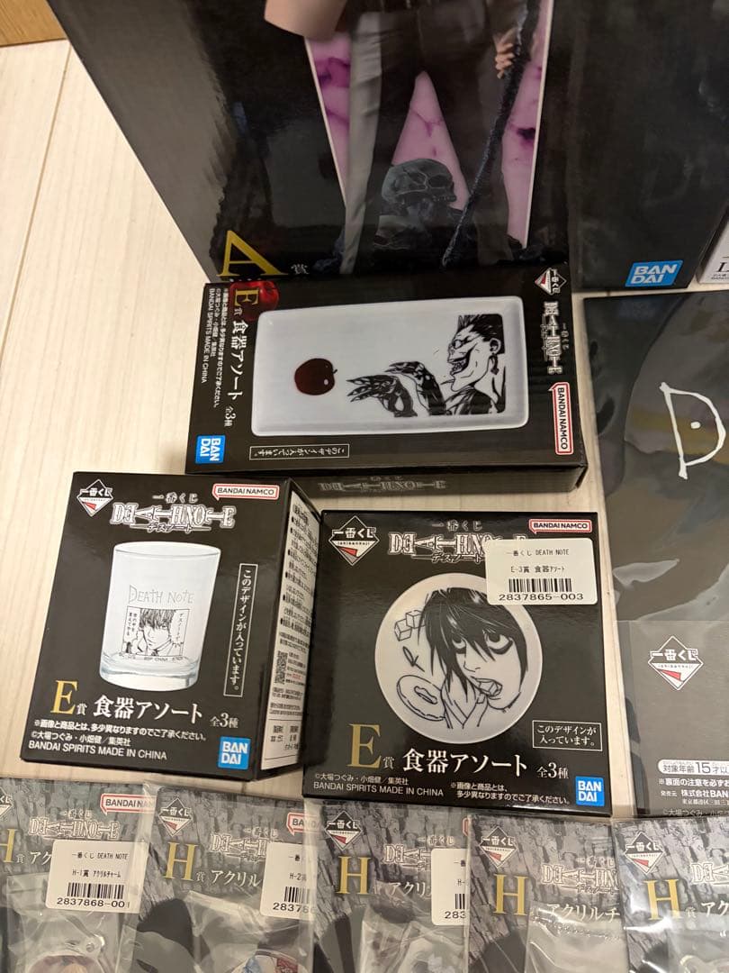 デスノート　一番くじ　A賞 B賞 D賞　フィギュアコンプ　他まとめ売りセット