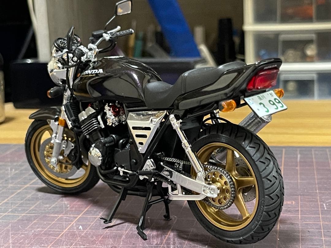 1/12 アオシマ製★CB400SF★完成品★
