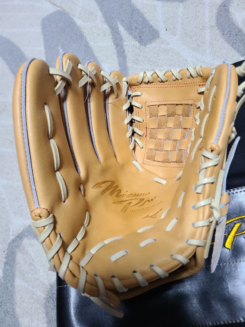 ミズノ硬式用 投手用 ミズノプロ 野球グローブ 一般1AJGH30001 左投げ