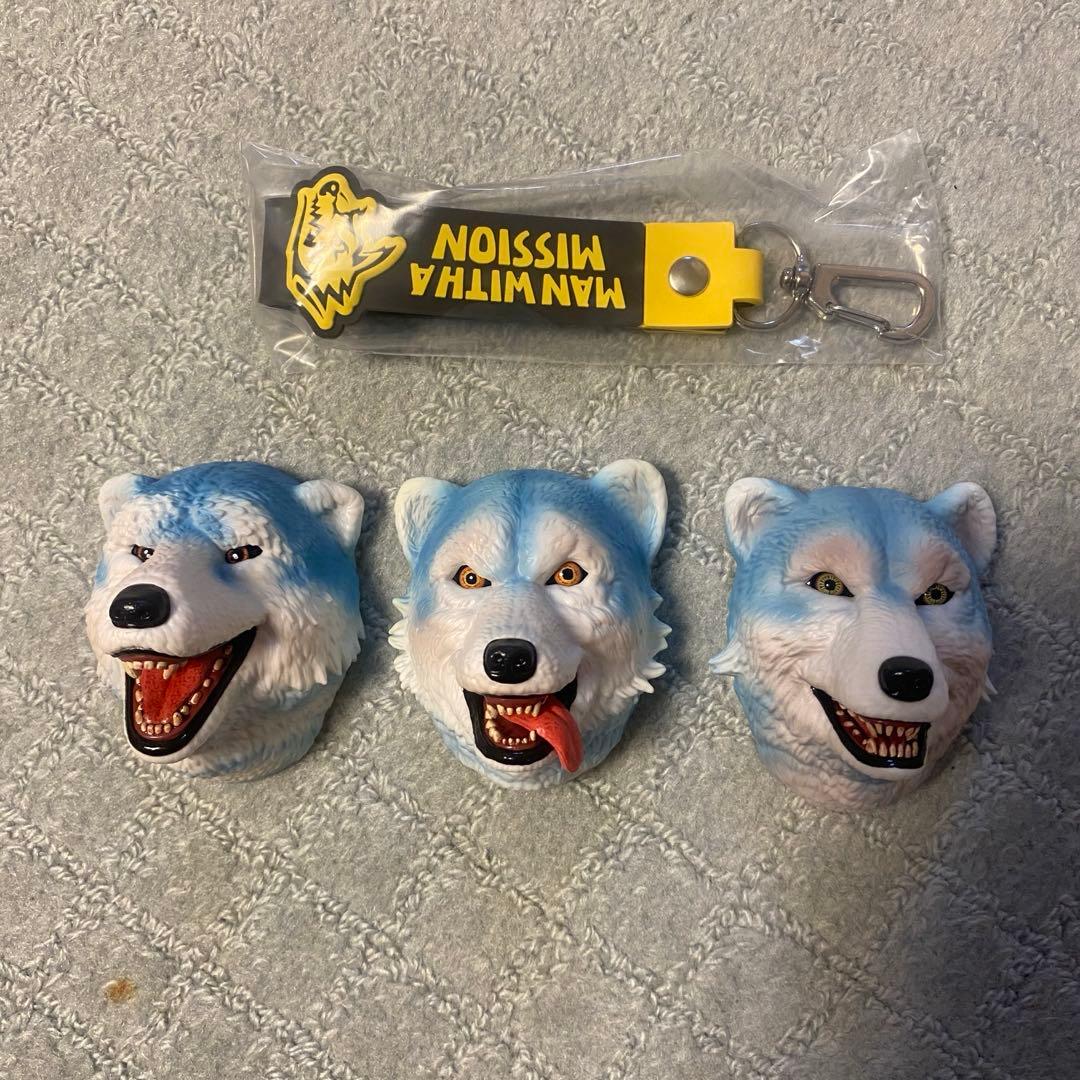 一番くじ MAN WITH A MISSION マグネット　チャーム4点セット