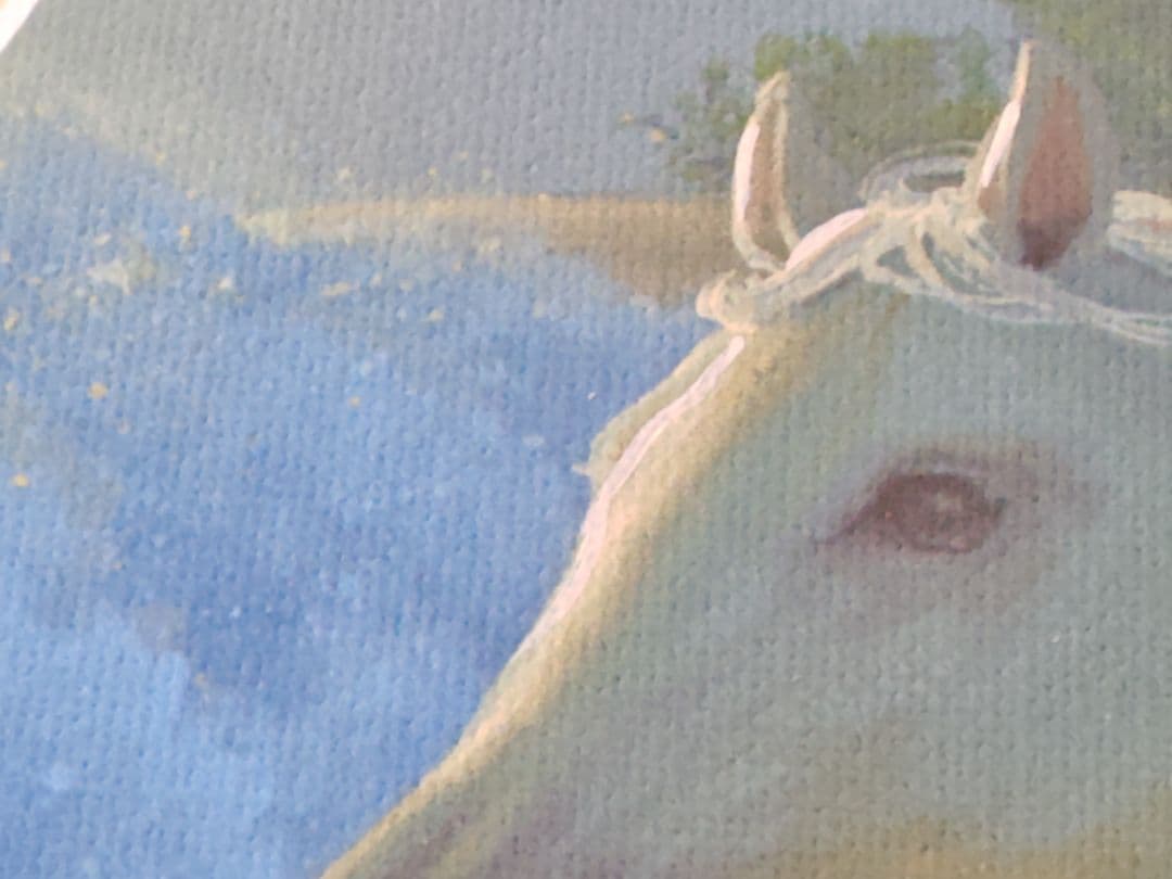 ジョン アルホーグ　JOHN.AL.HOGUE、作品名.MOONLIT、