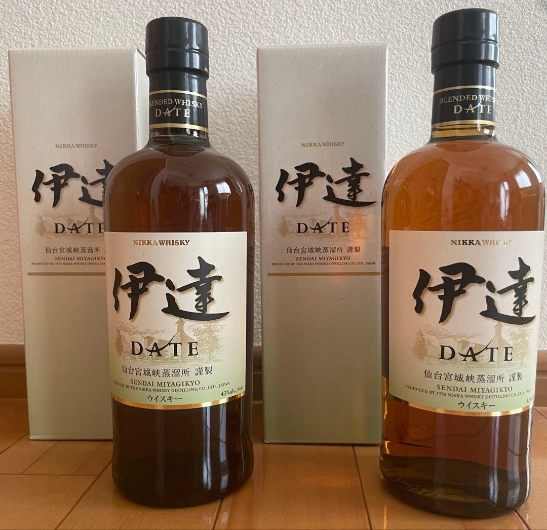 伊達(宮城県限定ウイスキー)×2本