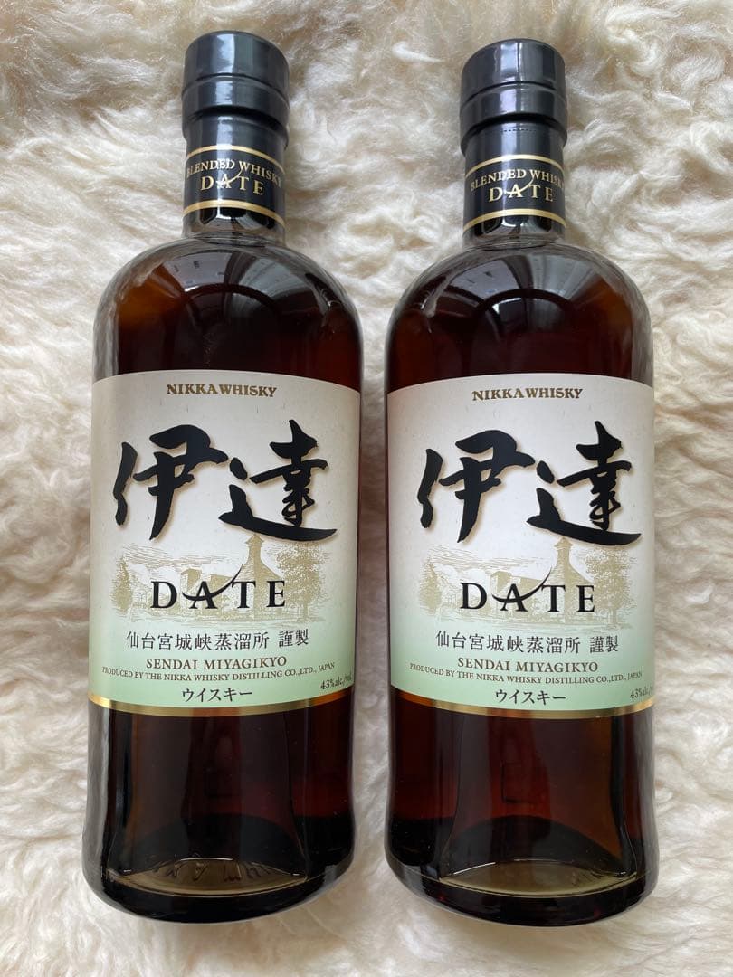 伊達(宮城県限定ウイスキー)×2本