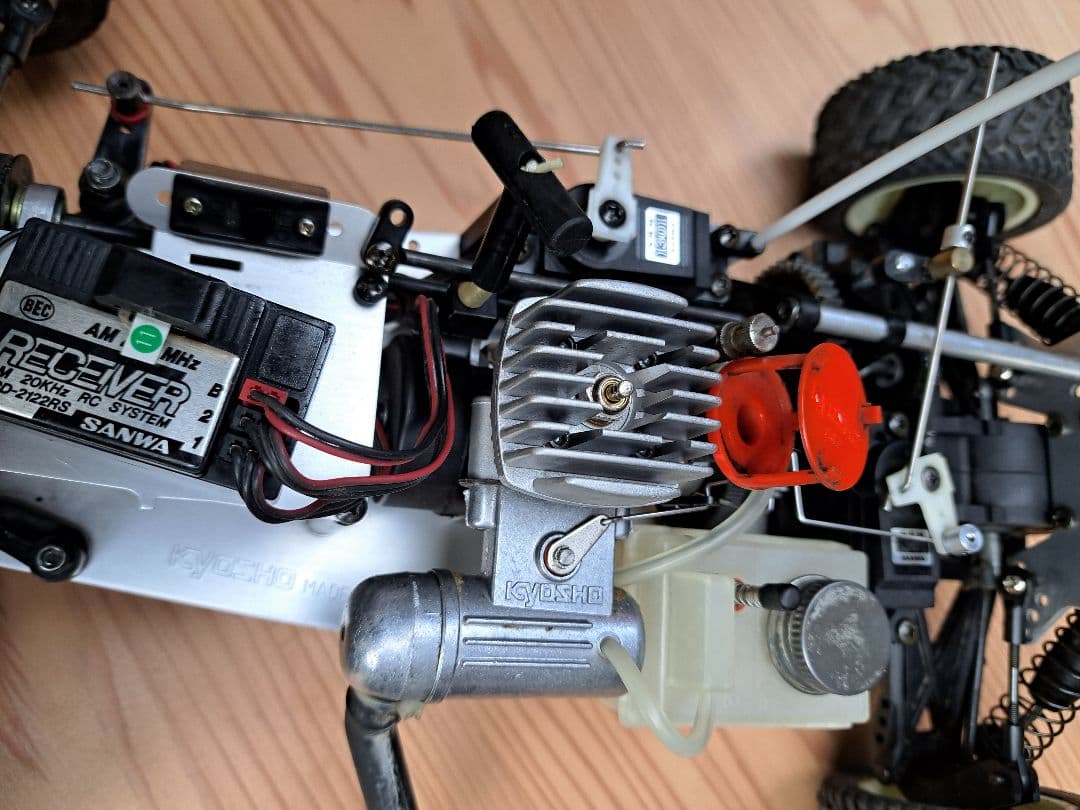 京商　1:10 スケール　ニコン　パジェロ　エンジン　ラジコン　セット　ジャンク