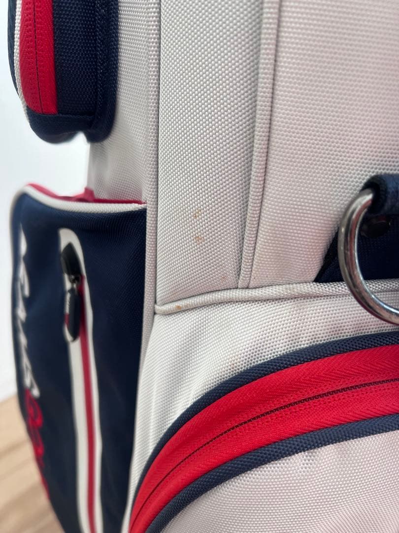 BEAMS GOLF キャディバッグ 【おまけ付き】カラビナ付きタオル