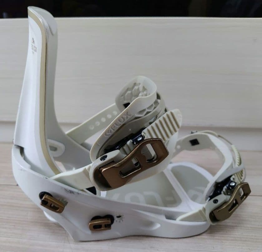 FLUX GX スノーボード ビンディング XS ホワイト バインディング