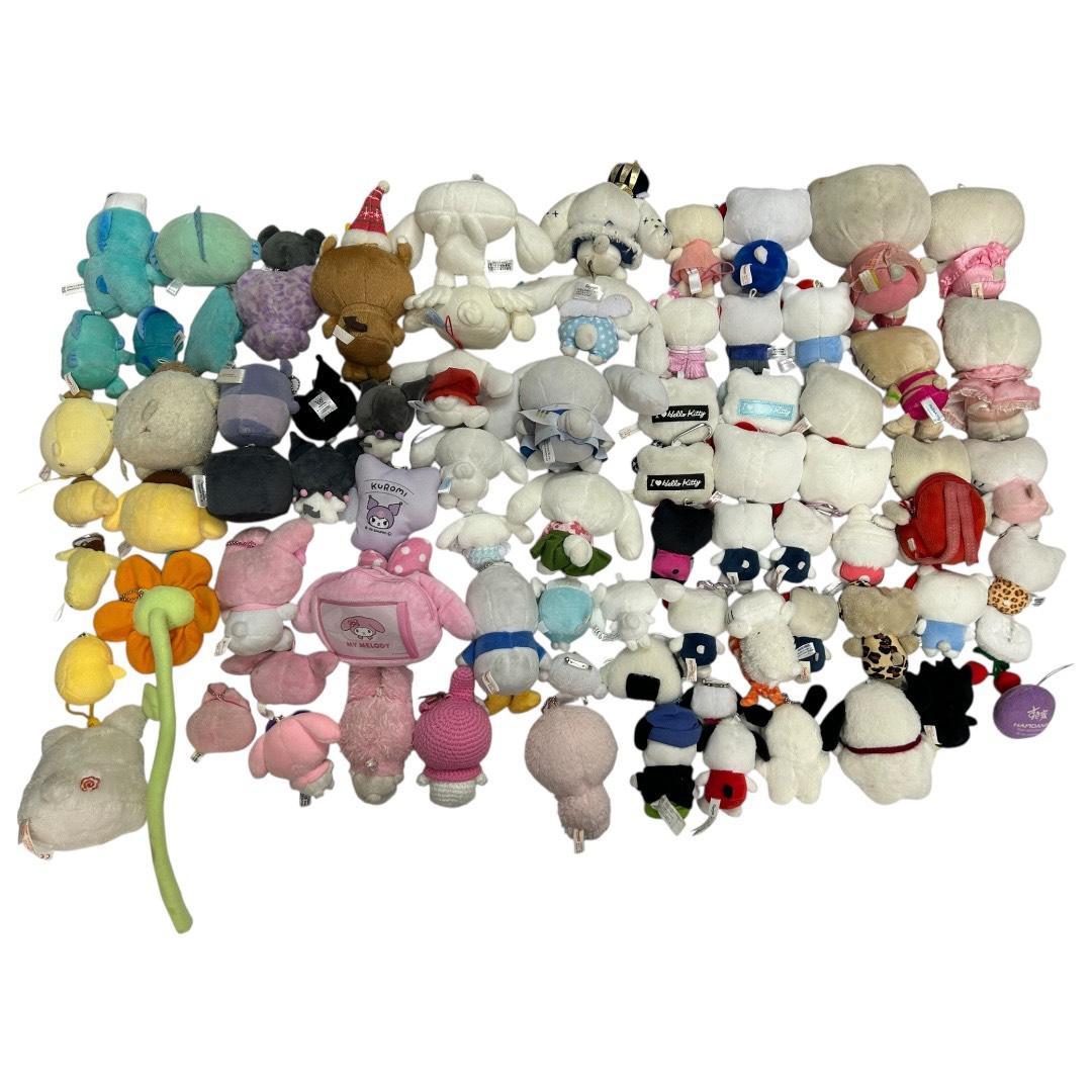 サンリオ キャラクターズ ぬいぐるみ マスコット まとめ売り 79体セット