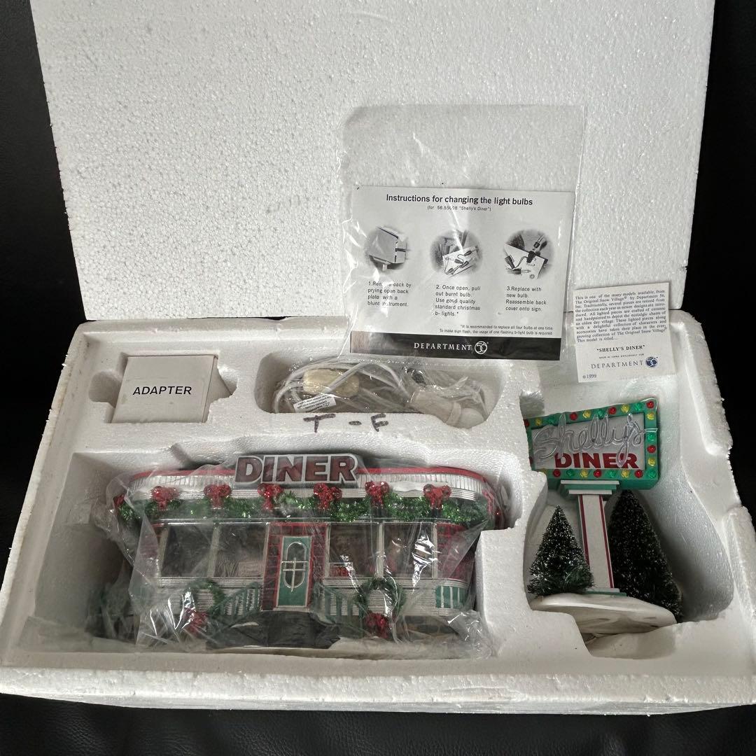 ★シェリーズダイナー Shelly's Diner ライトアップ ジオラマ★