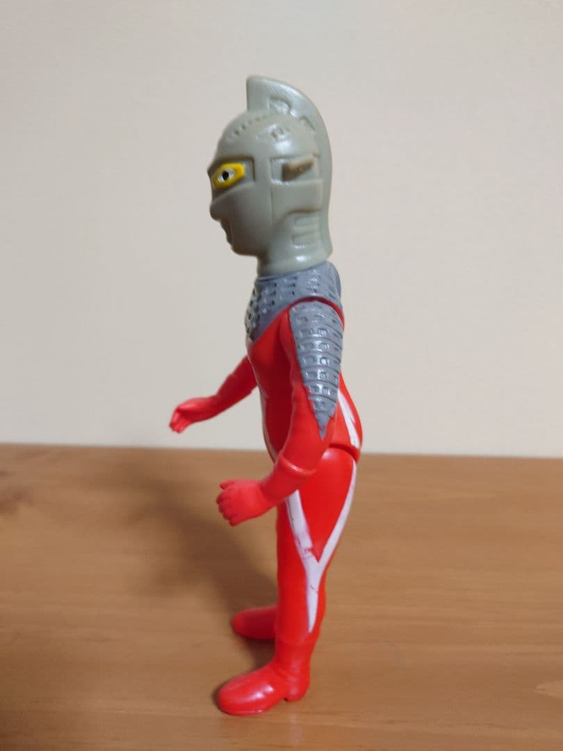 【当時もの】ブルマァク　ソフビ　ウルトラセブン　２３cm　難あり