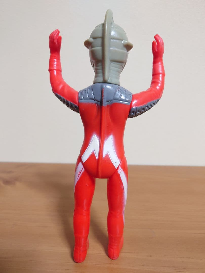 【当時もの】ブルマァク　ソフビ　ウルトラセブン　２３cm　難あり