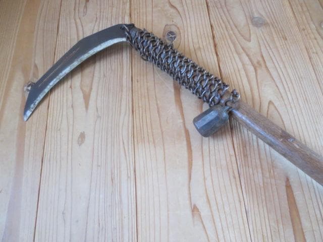 み*ん様 R7/07/22-1　鎖鎌　クサリガマ　古武道　武具　忍者　　鎖長さ約