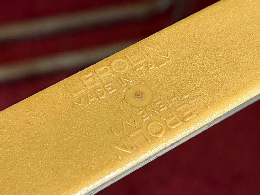 イタリア製 ビンテージ アウトドアチェア　LEROLIN社製　2脚