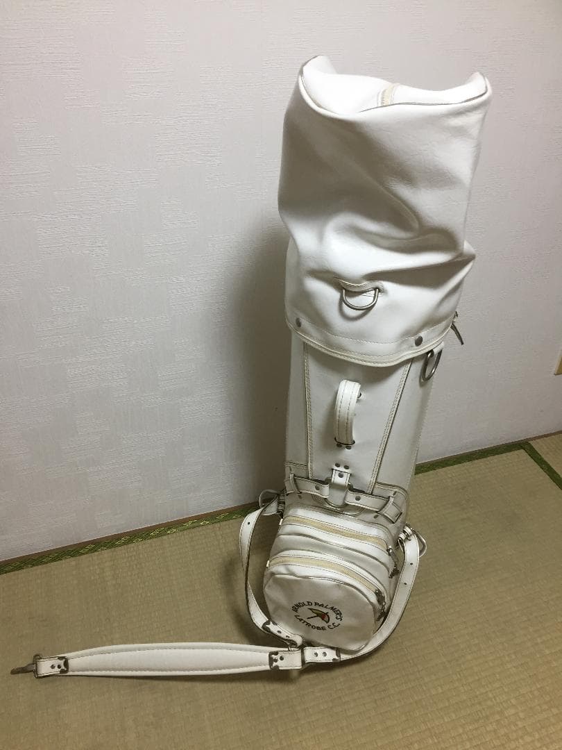稀少品！本革　アーノルドパーマー　キャディバッグ