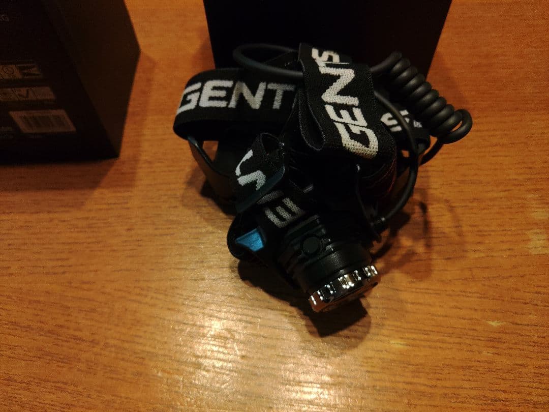 [値下げ][新品]GENTOS GH-103RG ヘッドライト ブラック