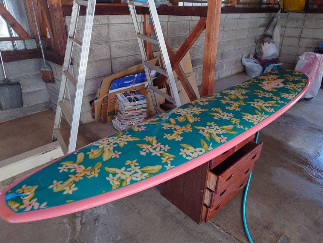 花柄ウォールデンロングボード